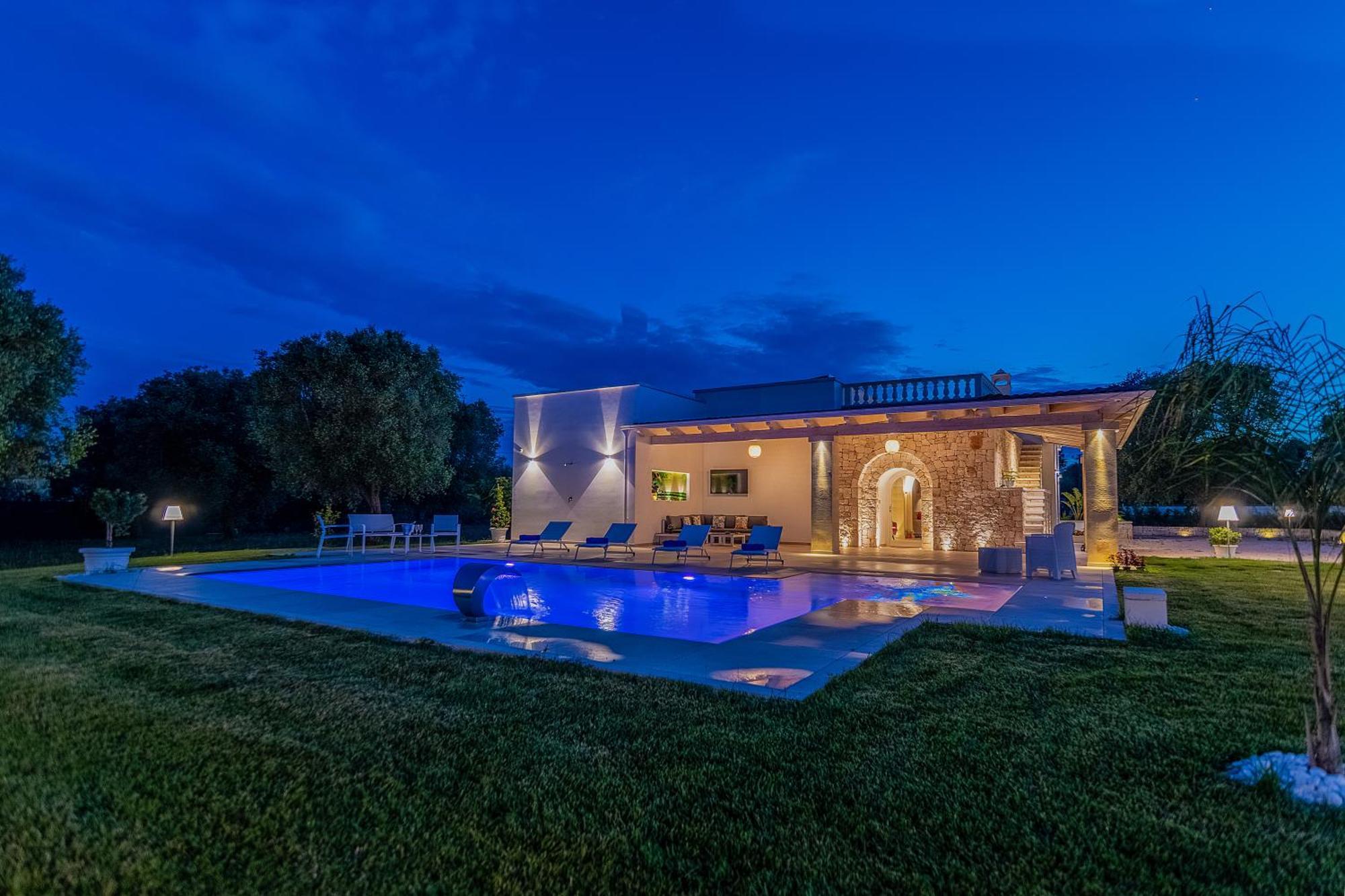 La Carezza Del Sole - Private Villa فرانكافيلا فونتانا المظهر الخارجي الصورة