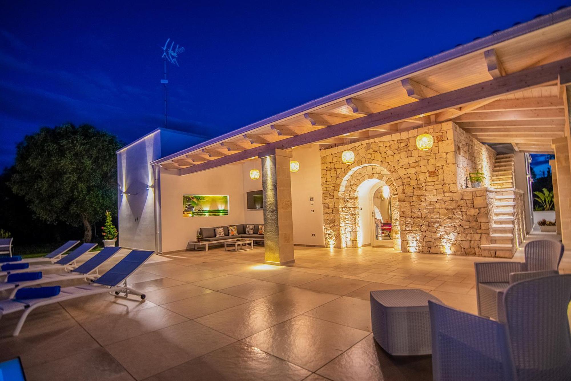 La Carezza Del Sole - Private Villa فرانكافيلا فونتانا المظهر الخارجي الصورة