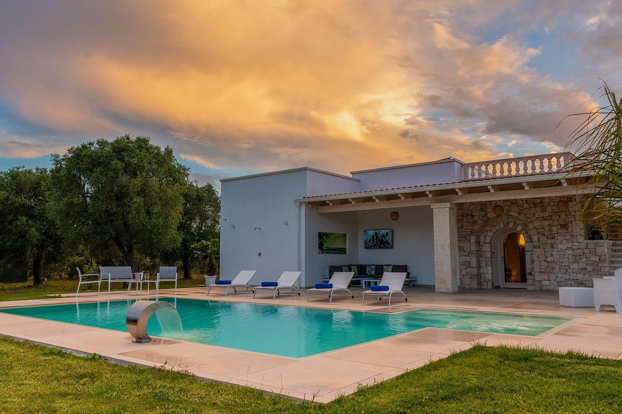 La Carezza Del Sole - Private Villa فرانكافيلا فونتانا المظهر الخارجي الصورة
