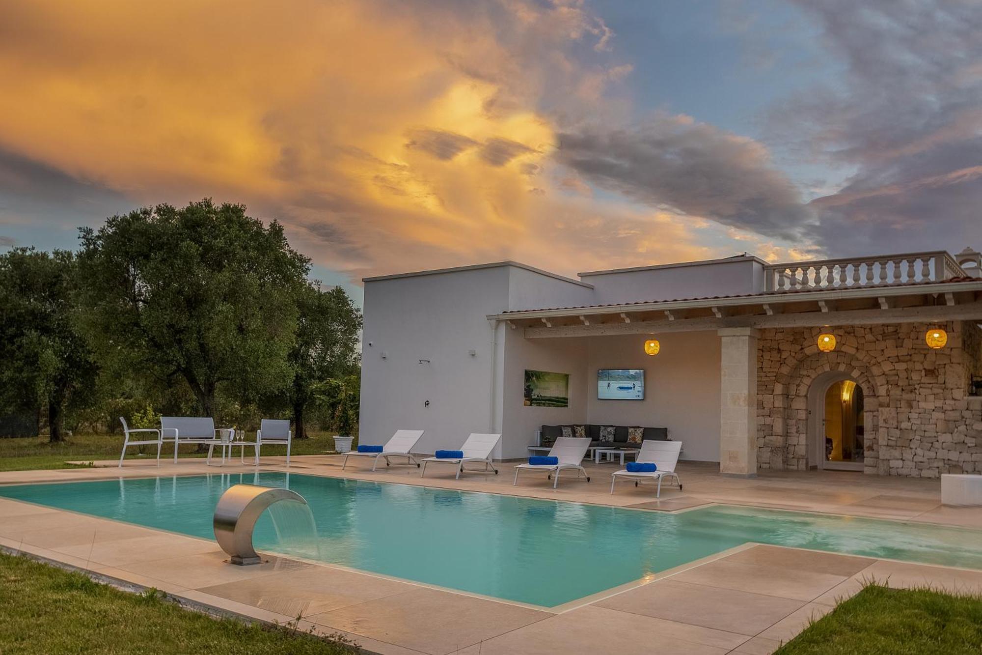 La Carezza Del Sole - Private Villa فرانكافيلا فونتانا المظهر الخارجي الصورة