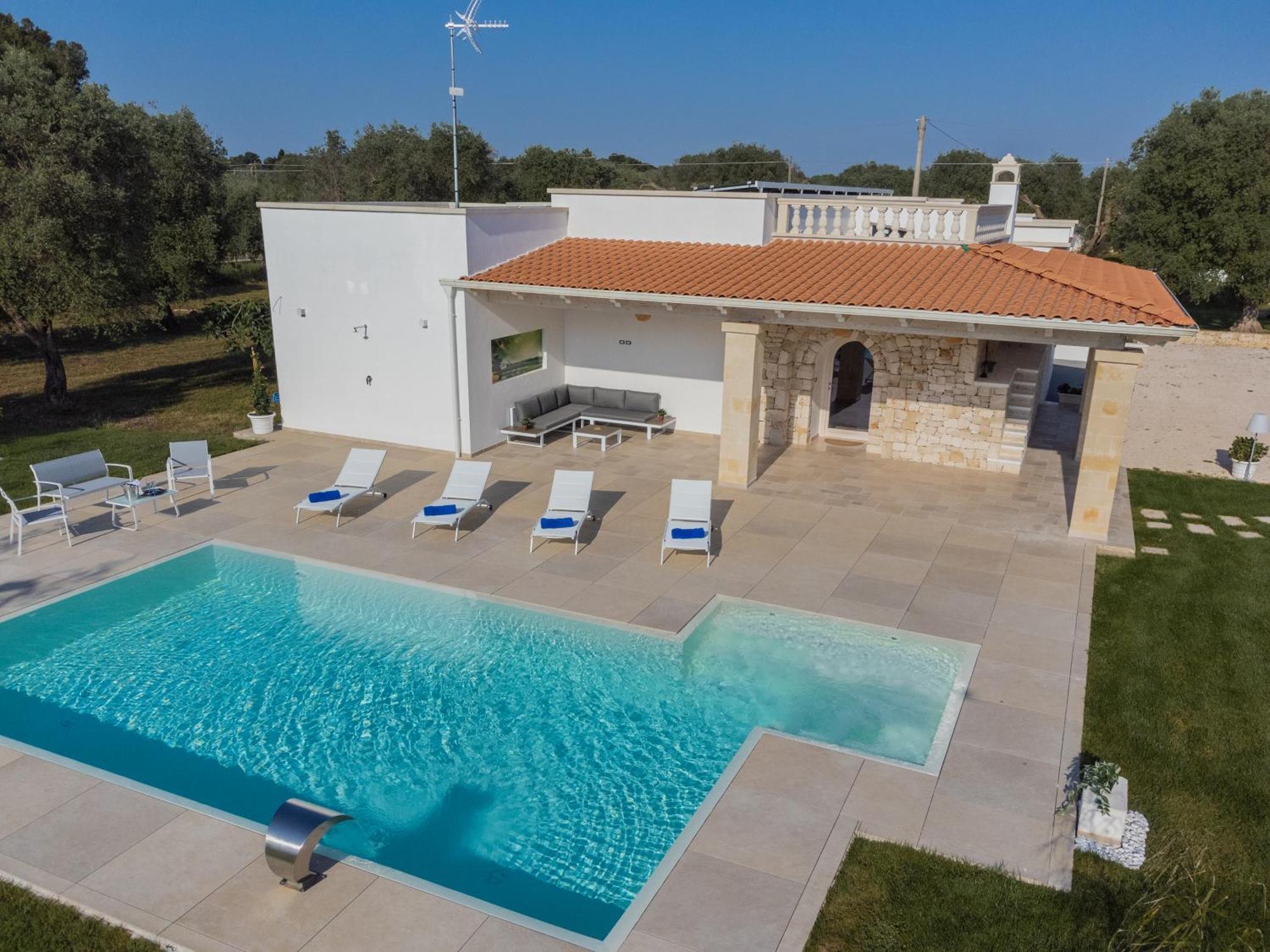 La Carezza Del Sole - Private Villa فرانكافيلا فونتانا المظهر الخارجي الصورة
