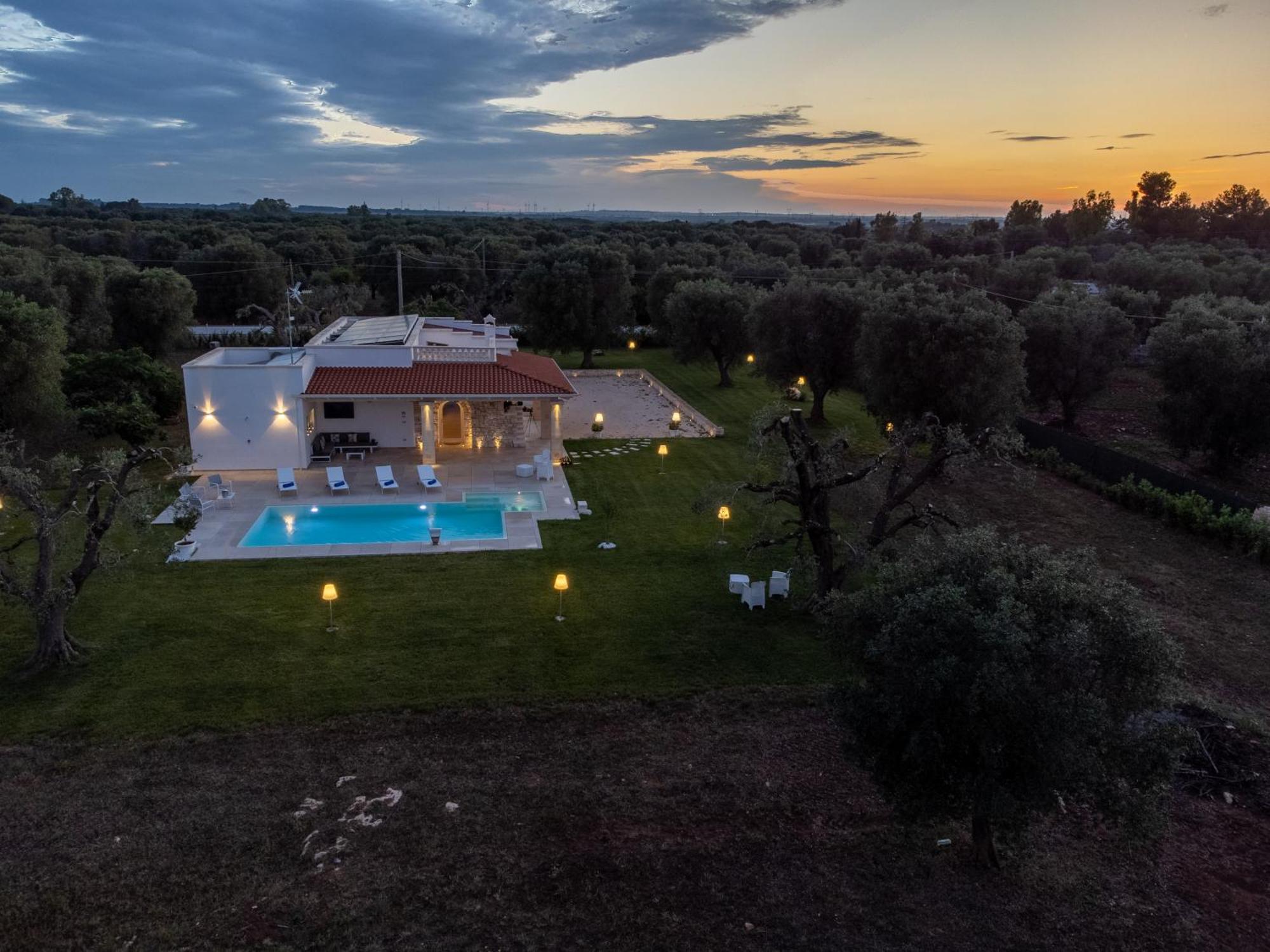 La Carezza Del Sole - Private Villa فرانكافيلا فونتانا المظهر الخارجي الصورة
